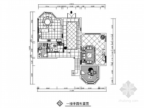 现代大气两层别墅室内装修施工图（含效果图完整报价单）