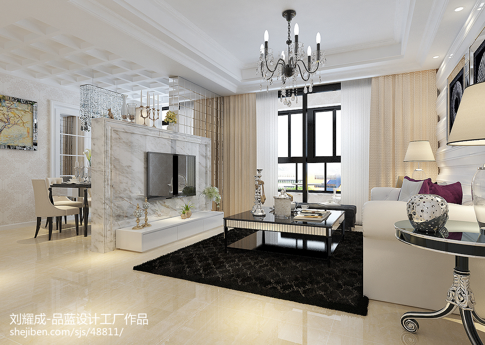 客厅阳台地台装修效果图_客厅有阳台装修效果图_客厅阳台装修效果