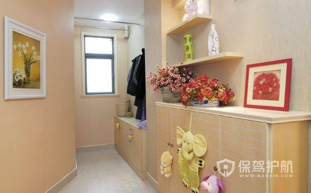 门口鞋柜装修效果图-保驾护航装修网