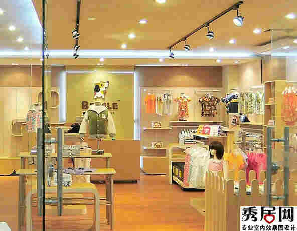 服装店用什么射灯好 20W小射灯尺寸安装位置装修效果图