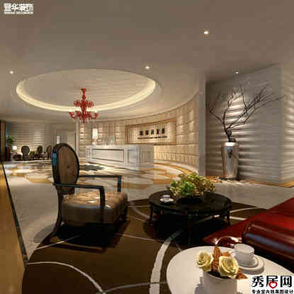 迪奥服装店接待形习墙装修效果图 夏奈尔奢侈品服装专妈计图片