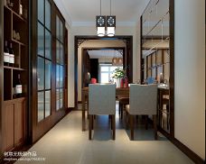 竖条镜面墙装修效果图_自助餐厅装修效果工业风图_ps镜面倒影效果怎么做