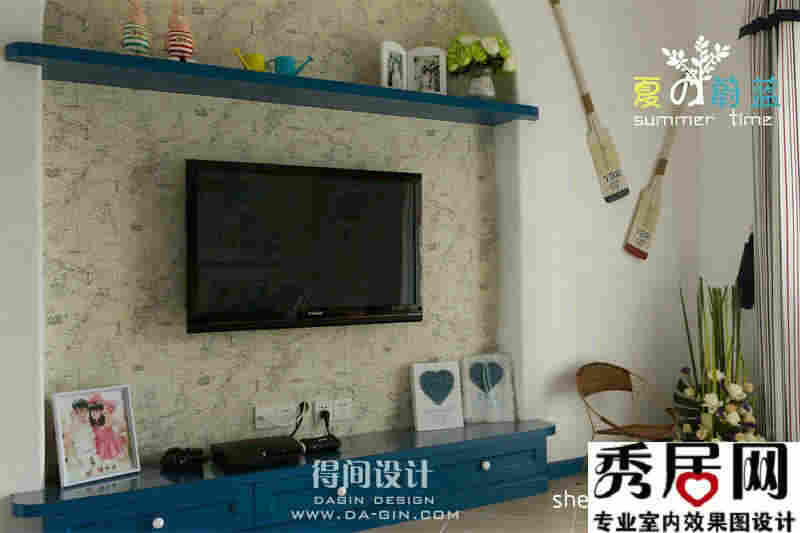 实用肩视墙装修样式效果图 肩视墙罪架设计图片