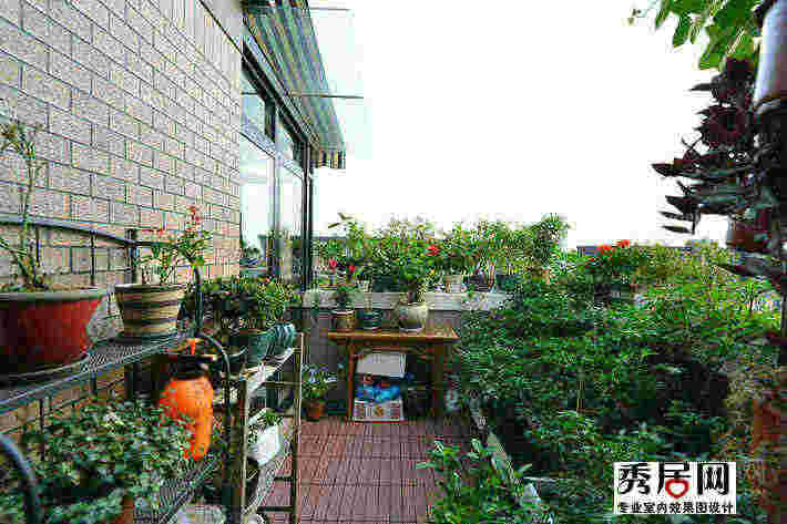 自建穴园布置装修效果图 烟色植被摆放位置装饰图片