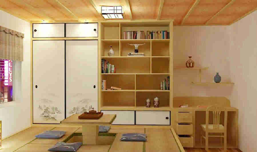 卧室地台装修效果图_地台装修效果图_地台装修连衣柜设计图