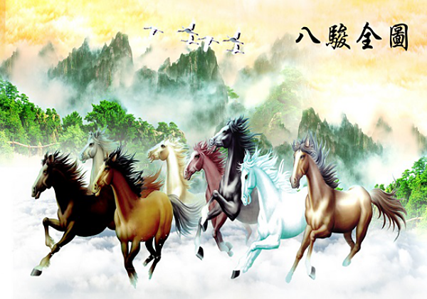 玄关空间嗜好八骏图吗玄关哪些高颜值画兼风水