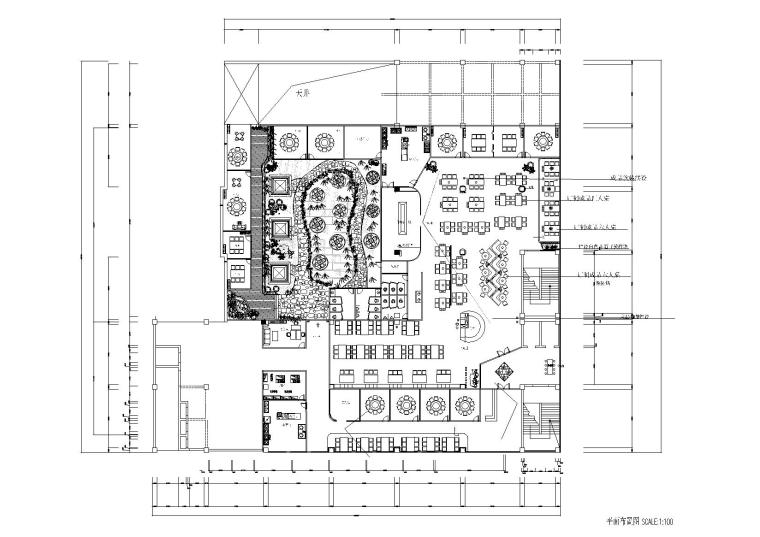 维度设计-铜锅火锅店CAD+3D模型+效果图