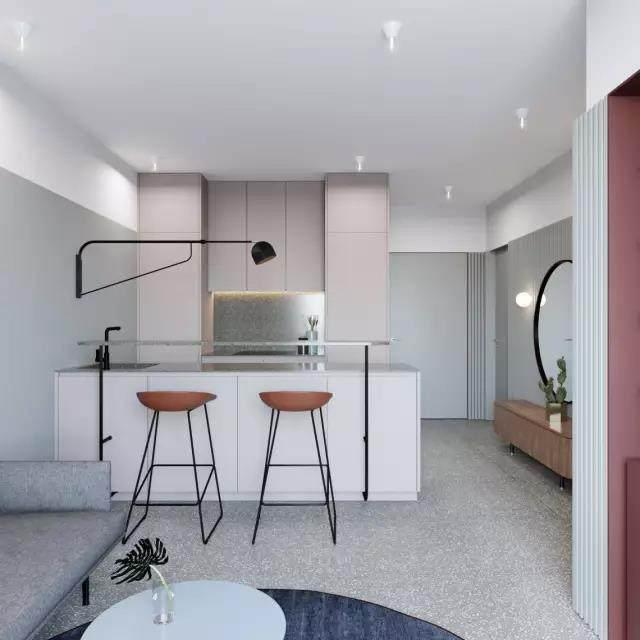 小户型的装修技巧: 50m2的小房子, 改后看起来有100多m2