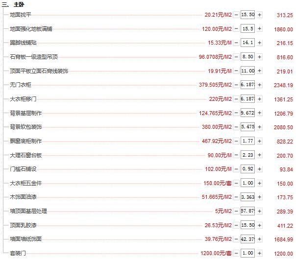 装修预算25万_两房装修 预算_装修水电价格预算