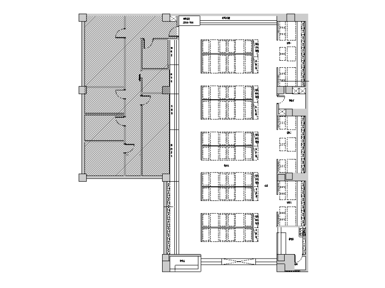 [新疆]460平米韩式料理餐饮空间设计施工图（附效果图）