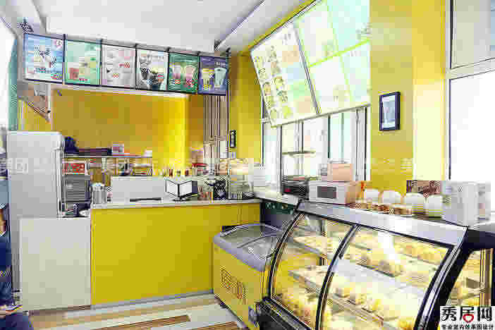港式茶餐厅剃装修效果图欣赏 5款港式快餐店布置设计图片案例