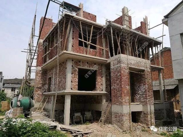 三层农村自建房建造全过程，从施工到装修到入住