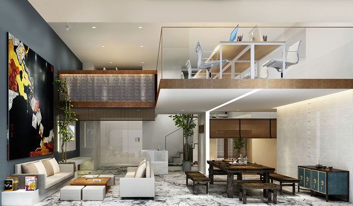 loft 风格装修_loft风格装修设计室_loft复古工业风格装修