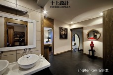 深色瓷砖卫生间效果图_深色衣柜装修效果图_深色瓷砖装修效果图