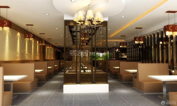 艺廖——餐馆装修效果图