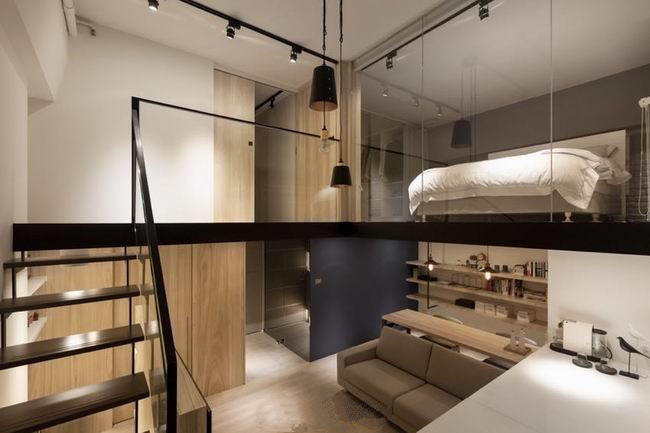 75平米loft装修预算_50平米loft装修样板间_40平米装修 40平米小户型装修