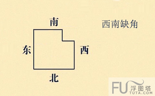 西北缺角的化解方法图片