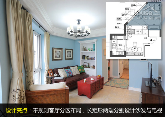 客厅装修隔断设计效果图_客厅装修效果图片 客厅设计图_客厅梯形装修设计