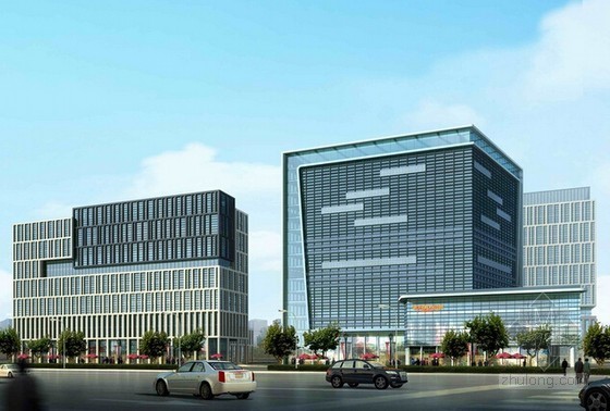 [天津]3层办公楼建筑安装工程量计算及预算实例（附全套图纸工程量计算表格）