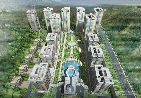 某五星级酒店小区建筑电暖智能化方案图