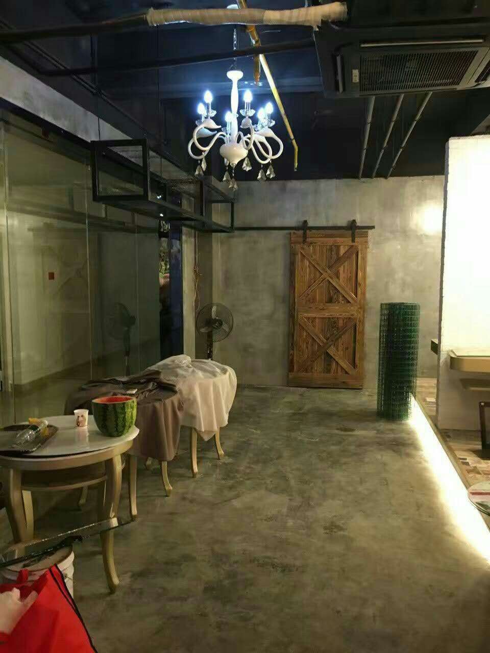 湖北荆门清水混凝土装修效果图地坪厂家-（君诚丽装）