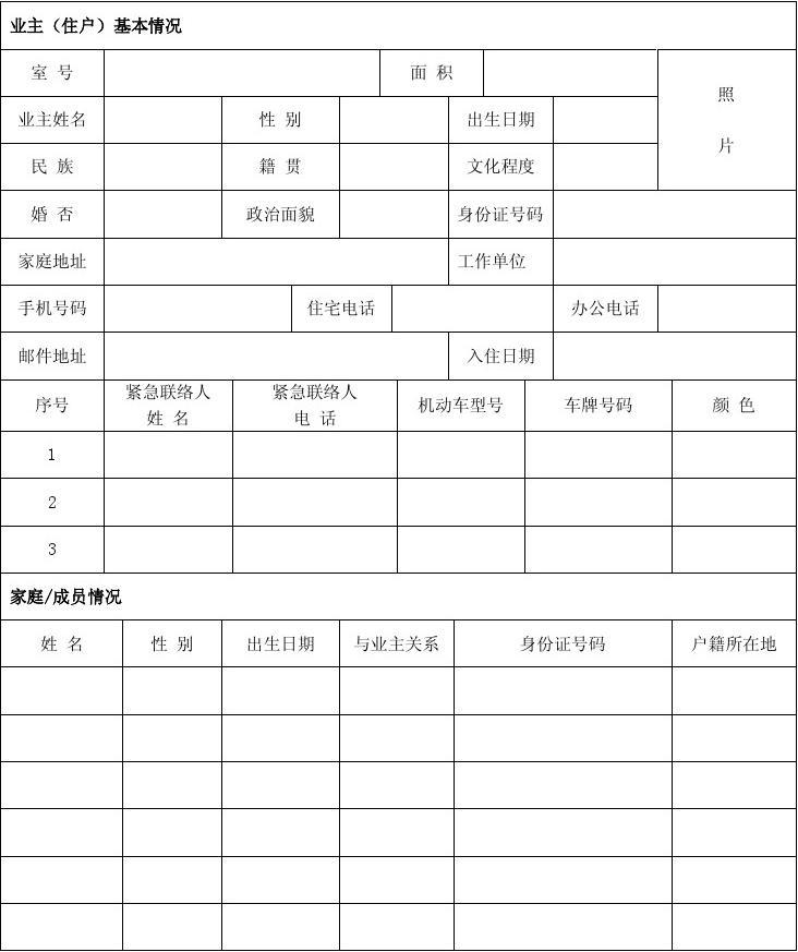 小区业主装修须知_装修多久后可以入住_小区业主装修入住表
