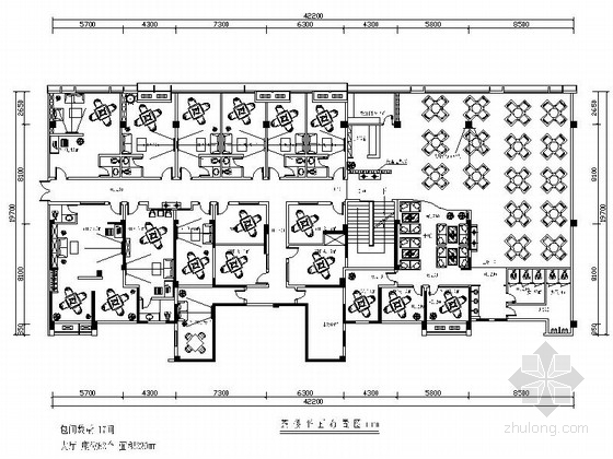 [四川]中式古香古韵特色茶楼室内装修施工图