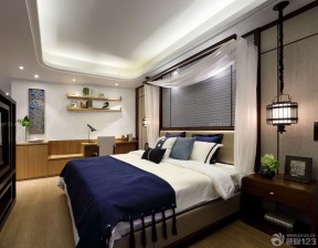 90平方三室两厅两卫装修效果图 卧室床