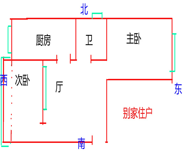 刀把户型装修设计方案