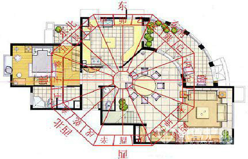 风水户型图-保驾护航