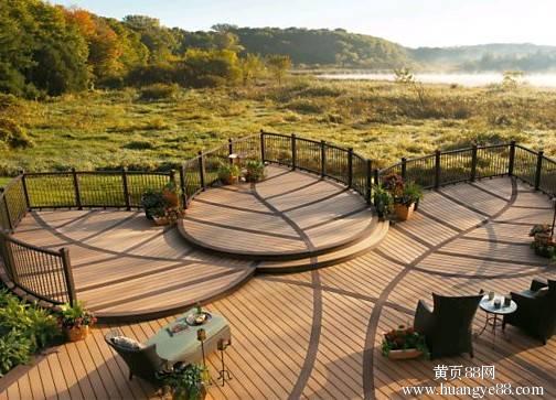 生态木效果图片大全_户外生态木装修效果图_生态木 效果