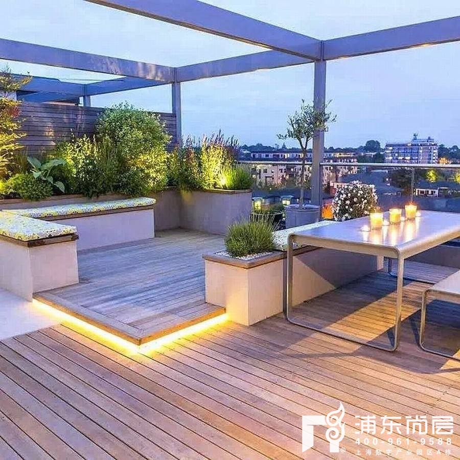 顶楼露台园林景观装修设计_顶楼露台设计10平_顶楼露台阳光房设计