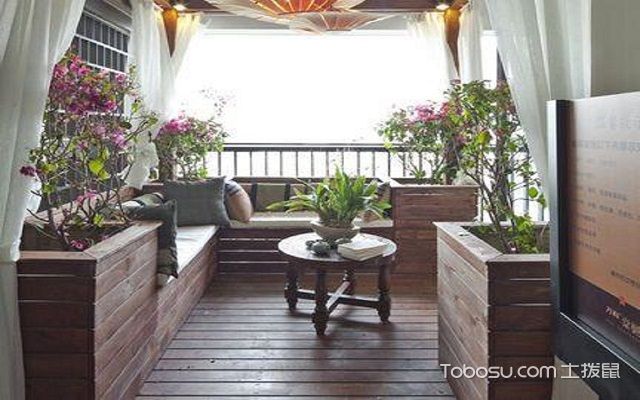 入户花园装修效果图2018图片