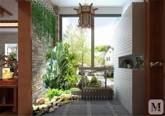 3楼露台花园装修效果图_1楼花园装修_一楼入住花园装修