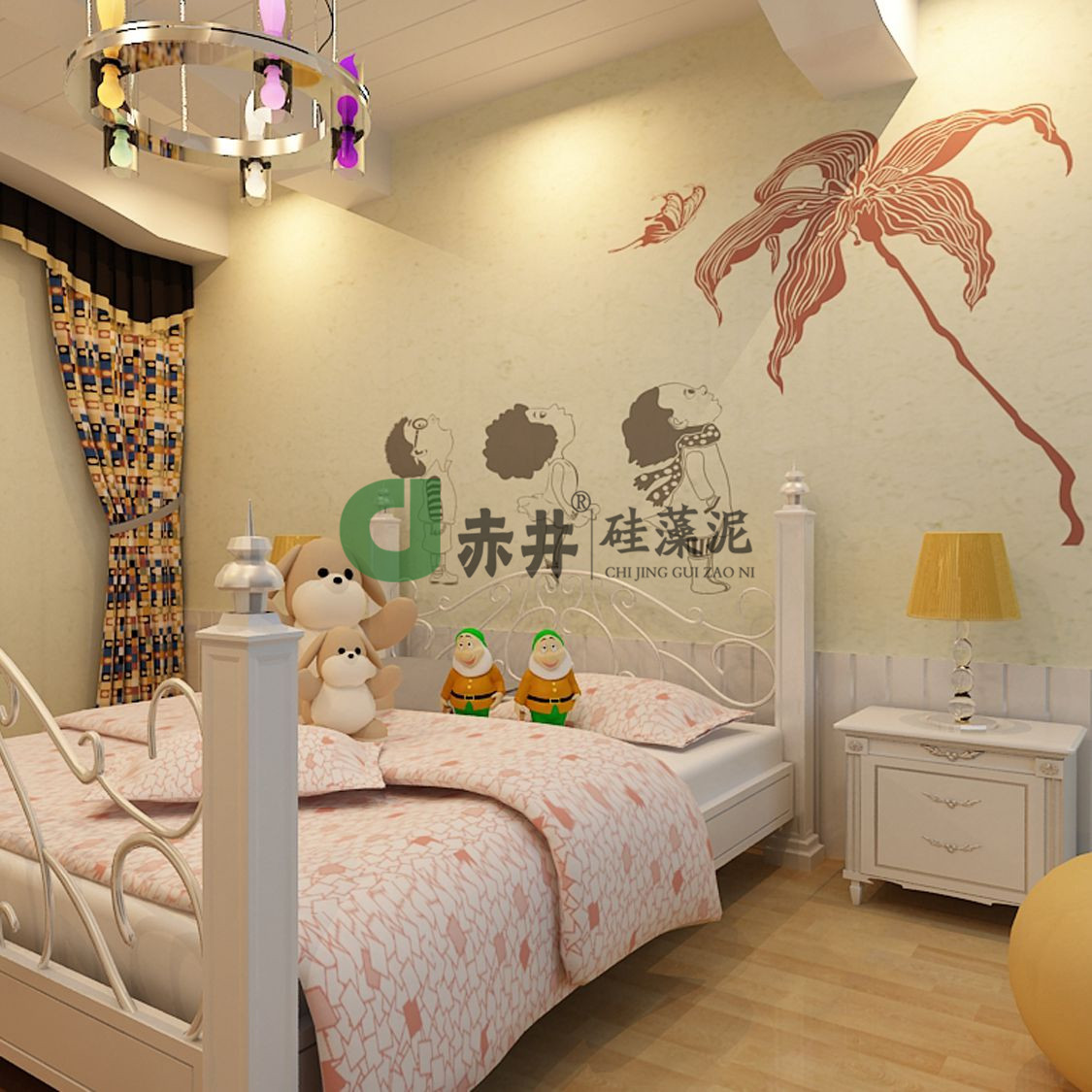 硅澡泥客厅电视背景墙效果图_硅澡泥装饰_硅澡泥装修多久可以入住