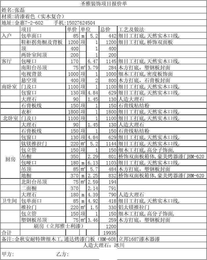 室内装修设计单价_家具厂木工单价表_木工室内装修单价表