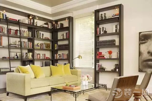 客厅书房一体装修效果图大全_客厅的书房怎么装修效果图_简欧客厅装修效果图片