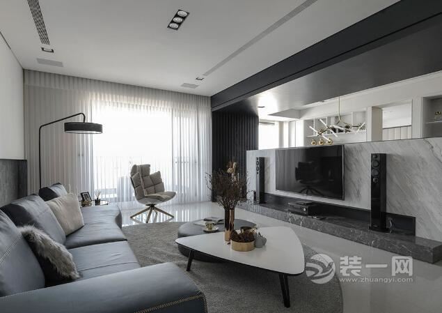 大厅灰色瓷砖效果图片_灰色地砖效果_装修油漆灰色效果图
