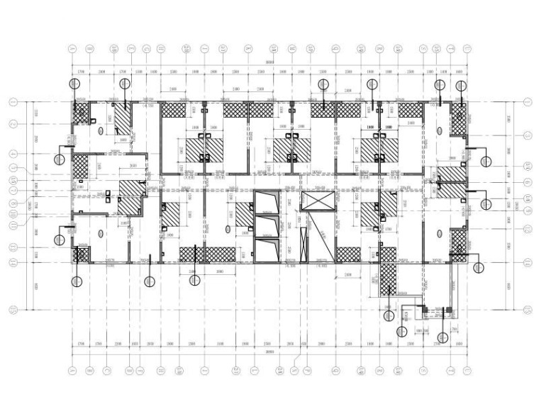 14栋剪力墙+框架结构住宅楼项目结构施工图