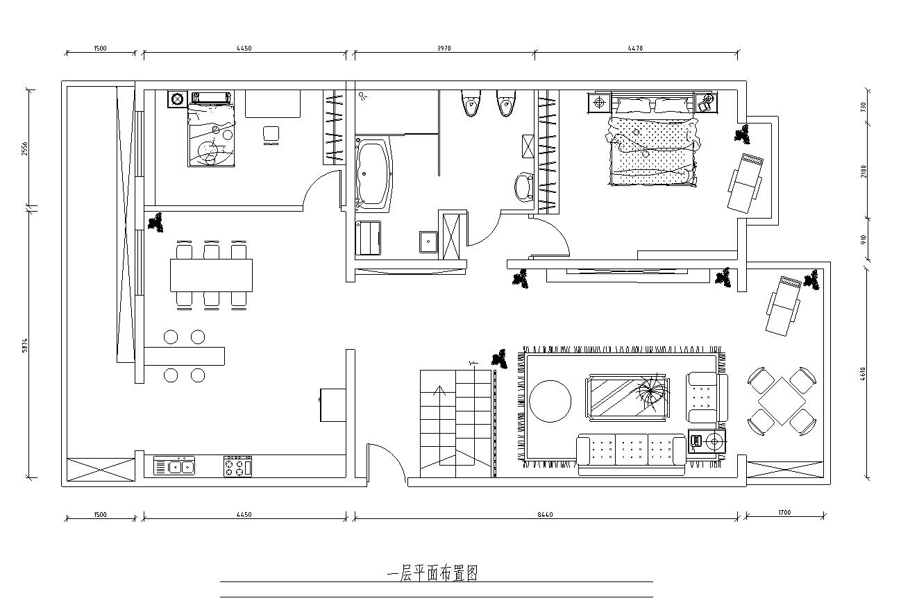 装修平面图标注大全图片