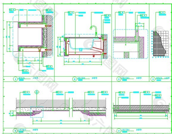 厨房装修施工图免费_装修厨房图_厨房墙面施工工艺