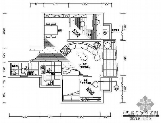 小户型住宅装修施工图_两房一厅小户型装修 土巴兔装修效果图_小户型住宅