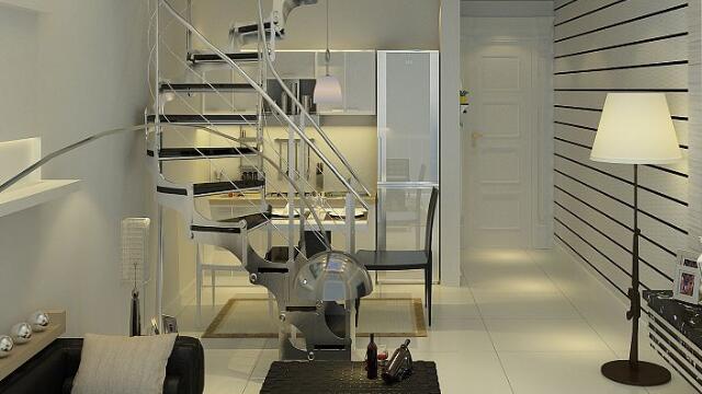 闺蜜买个60平米的loft，装修简直让我大吃一惊，美到爆！
