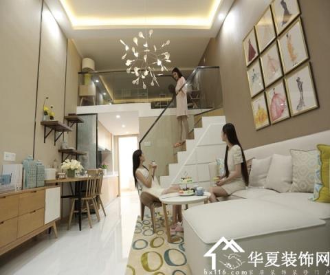 50平方的loft公寓装修效果图_40平方小户型装修阁楼图_40平方loft装修效果图