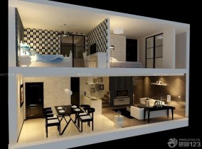 50平loft装修效果图 一室房子装修
