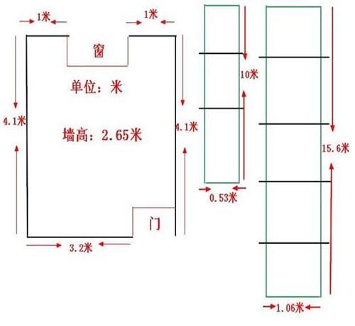 室内墙壁面积怎么计算_室内装修如何计算施工面积_室内面积怎么算