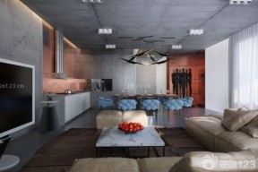 loft装修 客厅餐厅装修
