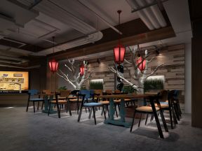 室内吊顶装修效果图片 餐厅背景墙效果图