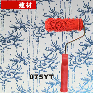 刷墙涂料彩色印花液体壁纸墙印花滚花漆装修刷墙神器花纹墙壁压?