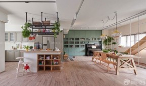 70平米小复式楼装修效果图 loft风格